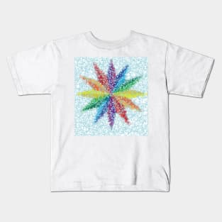 F8 12 points star pattern Kids T-Shirt